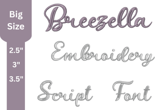 Breezella Embroidery Font: A Holiday Design Review