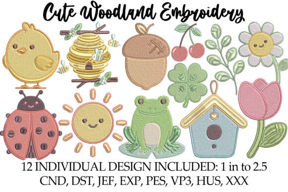 Cute Woodland Embroidery: A Designer’s Review
