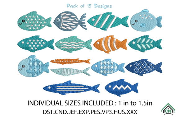 Fish Set Embroidery Bundle Review
