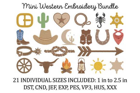 Mini Western Embroidery Bundle Review