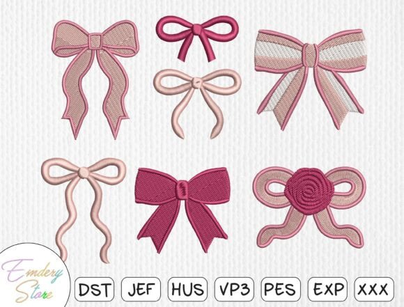 Review: Bow Embroidery Design Bundle for Handmade Gifts