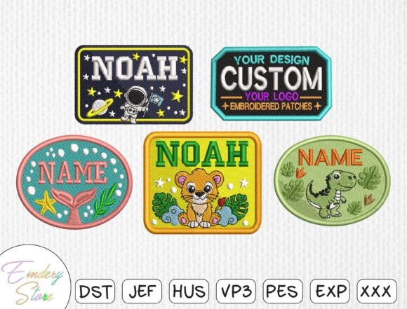 Review: Custom Name Patch Embroidery Bundle for Craft Fairs