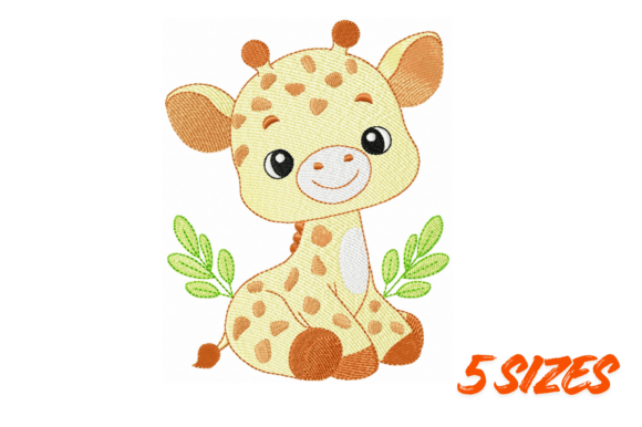 Review: Cute Baby Giraffe Embroidery Design