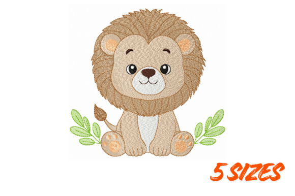 Review: Cute Baby Lion Embroidery Design Set