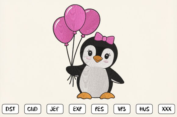 Review: Cute Penguin Embroidery Design File