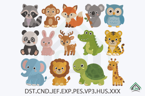 Review: Cute Woodland Animals Embroidery Bundle