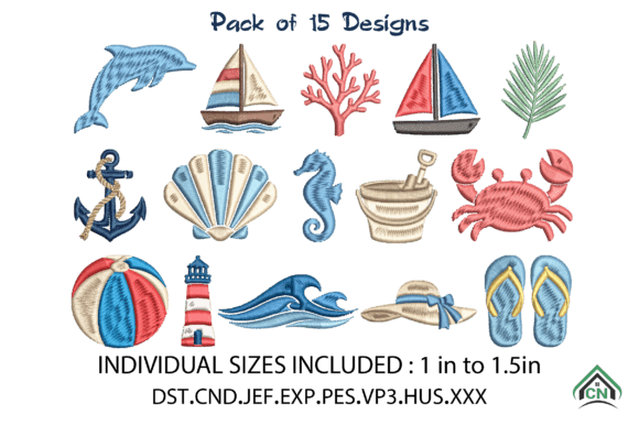 Review: Mini Coastal Embroidery Design Bundle