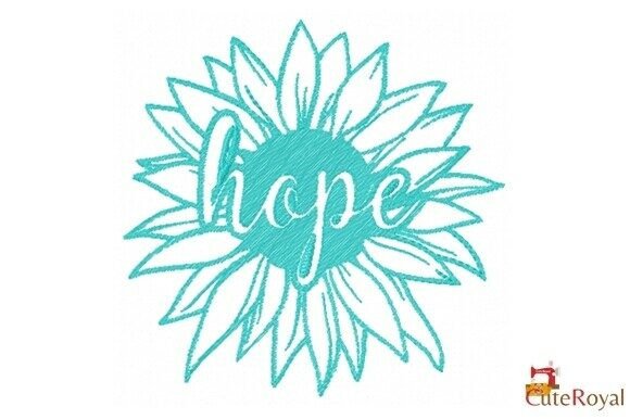 Reviewing Hope Sunflower Outline Embroidery for Real Projects