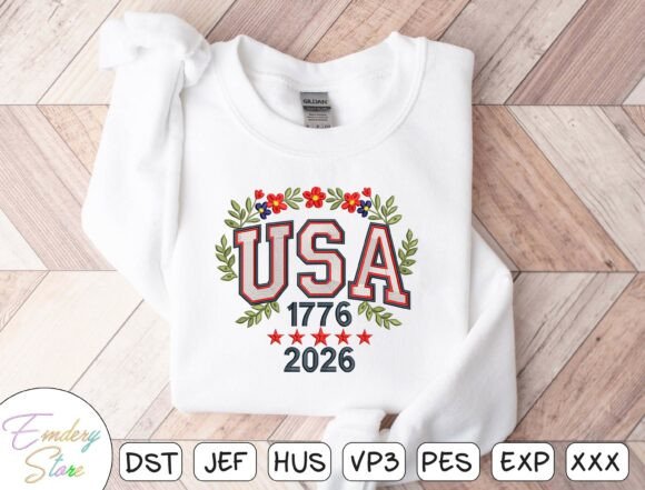 Reviewing the USA 1776 2026 Embroidery Design