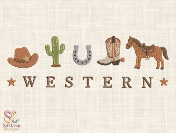 Reviewing Western Cowboy Embroidery Design for Holiday Sales